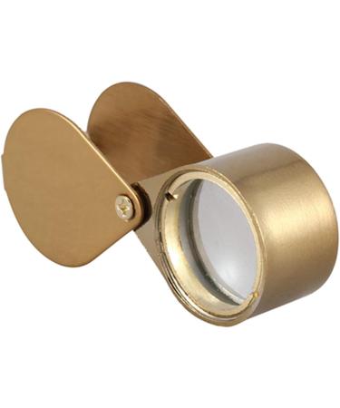 Plauauyt Portable 30X Power 21Mm Jewelers Magnifier Foldable Gold Eye Loupe Jewelry Magnifying Glass - Buy Online on GoSupps.com
