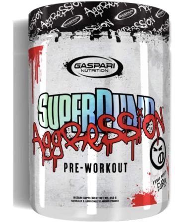 Gaspari Nutrition SuperPump Aggression Pre-Workout Fruit Punch Fury 450 g