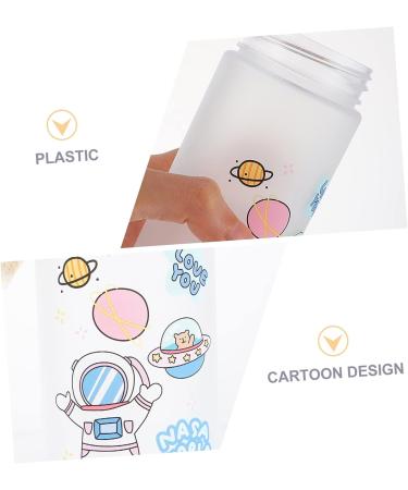 UPKOCH Space Portable Cup - Kids Plastic Straw Water Bottle for Gym, Travel & Sports - Buy Online on GoSupps.com