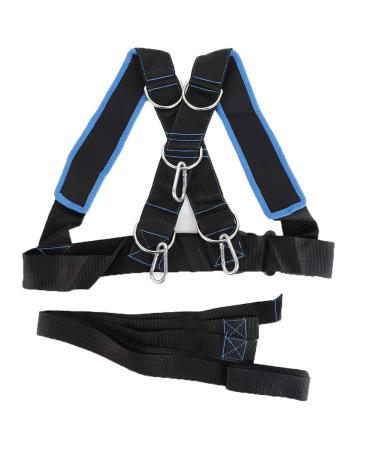 Bands Weight Sled Harness Kits Tire Pulling Harness Fitness Training Workout for Running Sprinting Pulling Speed Training