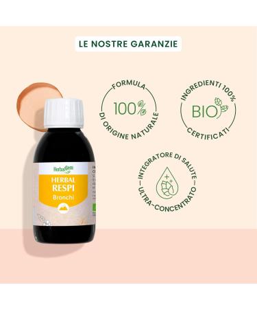  Herbalgem HerbalGem Siroppo Herbal Respi Recipe Traditional Pioppo Black Pine Mugo 150 ml for Adults and Children - Buy Online on GoSupps.com