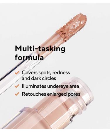 M dara Organic Concealer 55 Hazelnut - Vegan Natural Hyaluronic Acid for Dark Circles | Perfect Complexion 4ml - Buy Online on GoSupps.com