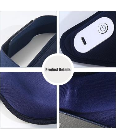 Heated Massage Eye Mask | USB Rechargeable 45 Thermostat Eye Massager | Reduce Eye Fatigue & Dark Circles | Improve Sleep & Relax | Portable Eye Care Device - Buy Online on GoSupps.com