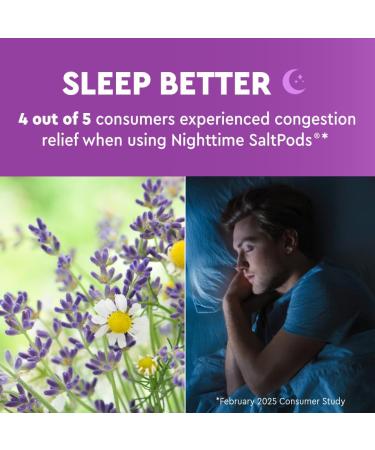 Navage Daytime & Nighttime SaltPods 30-Packs (15 Each Variety) - Salt Pod Refills Only - Exclusively Designed for The Nose Cleaner - Day/Night Sinus Rinse for Better Breathing Around The Clock Daytime & Nighttime Formula - Buy Online on GoSupps.com