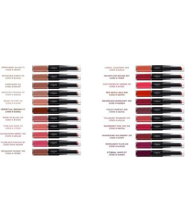  L'OR AL L'Or al Paris Infallible 2 Step 24h Lipstick 113 Invincible Sand - Buy Online on GoSupps.com