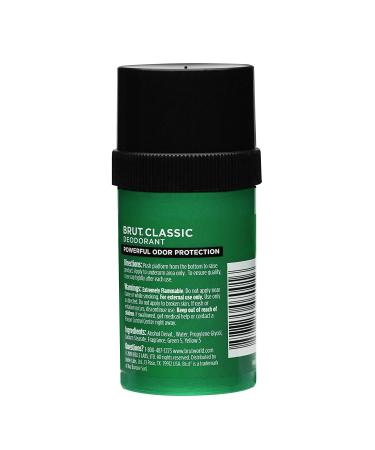 Brut Stick Deodorant 2.25 Oz (Pack of 12) - Long-lasting Protection - Buy Online on GoSupps.com