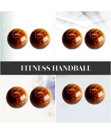 Lurrose 4-Piece Squeeze Exercise Handle - Hand Coach Baoding Balls & Fitness Massage Tools | International Shipping Available - Buy Online on GoSupps.com