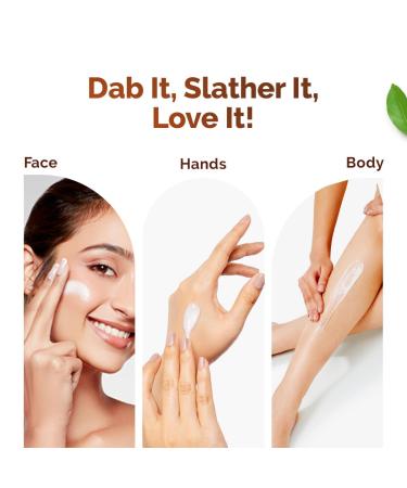 MAMAEARTH Vitamin C Daily Glow Light Moisturizing Cream with Vitamin C & Turmeric 200g | For Face Hand & Body | 24H Moisturization | Quick Absorbing Non-Greasy | Soft Moisturizer - Buy Online on GoSupps.com