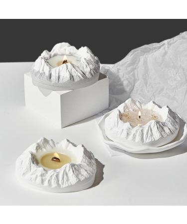 Buy Decorative Mountain-Shaped Scented Candle - Rich Fragrance Essential Oils for Family | International Shipping Available - Buy Online on GoSupps.com