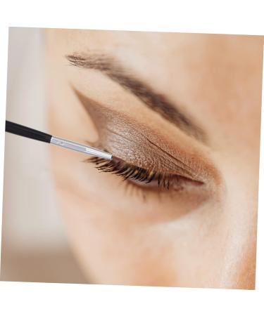 SOESFOUFU 6pcs Eyeliner Makeup Brush Makeup Foundation Makeup Brushes Black Rayon Wooden Handle - Buy Online on GoSupps.com