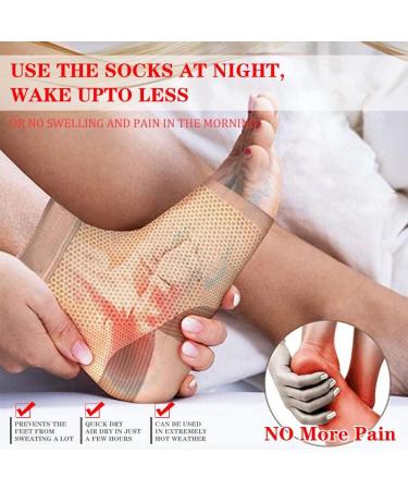Saskate Ankle Bandage & Plantar Fasciitis Support Socks | Flexible Foot Vault Midfoot Bandage for Pain Relief - International Shipping Available - Buy Online on GoSupps.com