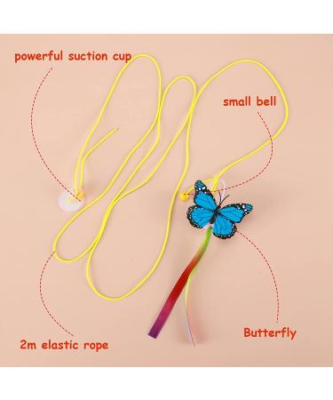 Interactive Door Hanging Cat Toy Assortment - 13PCS Set for Indoor Play | Feather Teaser, Chase & Exercise | Kitten Toys - Buy Online on GoSupps.com