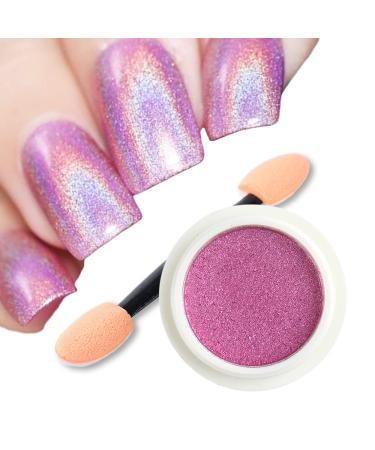 Gzsyy Holographic Nail Powder - 2 Pcs Chameleon Pigment Rainbow Glitter for Stunning Nail Art - Buy Online on GoSupps.com