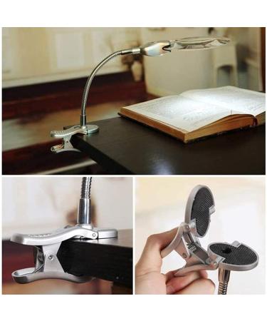Magnifier with Bright LED Light and Sturdy Clamp Magnifying Glass Lamp for Comfort and Ease of Use Enjoy - Buy Online on GoSupps.com