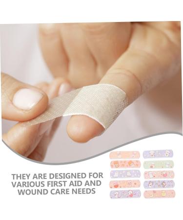 LALAFINA Cartoon Fabric Bandages Creative Stickers Boxes for Kids | Flexible & Portable Medical Glue - Buy Online on GoSupps.com