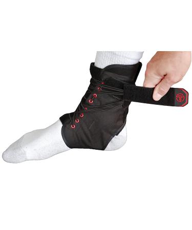 JetLace Ankle Brace - Adjustable Breathable Support for Athletes & Injuries | Speedlace Bungee Closure | Small Size - Buy Online on GoSupps.com