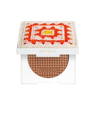 ARTDECO Bronzing Powder Golden Riviera Twotone bronzer in warm nuances to top up 1 x 9 g