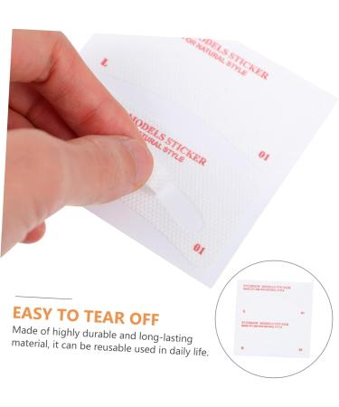 Angoily 72pcs Eyebrow Stickers Girls Suit Eyebrow Drawing Disposable Eyebrow Template Miss Make up Shaper - Buy Online on GoSupps.com