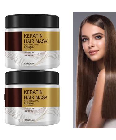 100ml Collages Hair Treatment Collages Hair Mask Deep Repair Conditioning argan oil collagen hair mask essence keratin hair treatment mask 5 seconds to restore soft hair (2PC)