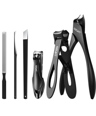 SZQHT Professional Toe Nail Clippers for Thick Nails Cuticle for Ingrown Fingernails Manicure Set Pedicure Kit for Elder - Buy Online on GoSupps.com