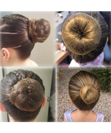 Tenalleys Ballet Hair Bun Cover Set - 50 Pieces Nylon Invisible Hairnet with U Shaped Pins - Light Linen Color - Ideal for Food Service, Ballet, and Wig Styles - Buy Online on GoSupps.com