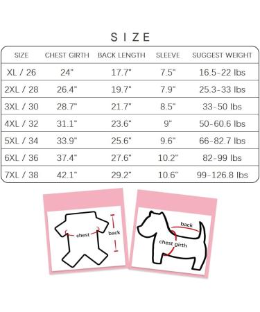 Breathable Mesh Dog Jumpsuit for Large Dogs | Anti-Licking Surgery Recovery Suit | Prevent Shedding Hair | Pink Sheep Design | Size #38 (99.2-126.76 lb) - Buy Online on GoSupps.com