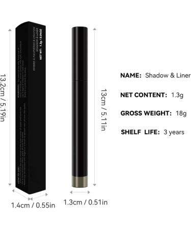 Pearlescent Eyeshadow Stick Eyeliner Long Lasting Glow Stick Highlighter Contour Makeup Stick (2) - Buy Online on GoSupps.com