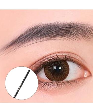 SOESFOUFU 2 1 Eyebrow Makeup Tools Thin Eyebrow Pencils Eyebrow Filler Lock Cylinder Wooden Door To Rotate 1 count (Pack of 1) Brown - Buy Online on GoSupps.com