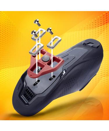 EVERBEAM 9-Degree Float Bike Cleats for Look Delta Pedals | 2 Pairs for Peloton & Exercise Bikes | Spin, Road & Mountain Cycling Compatible - Buy Online on GoSupps.com