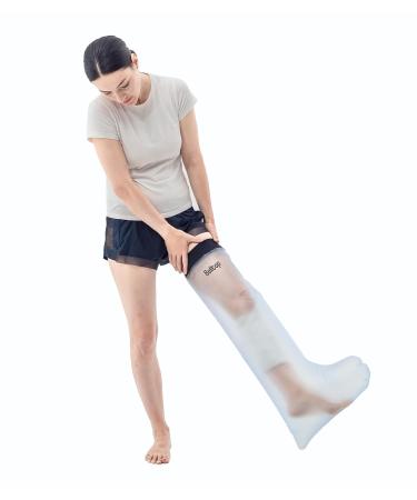 Waterproof Plaster Protection for Legs | Reusable Silicone Shower Cover for Bone - Ideal for Adults - Buy Online on GoSupps.com