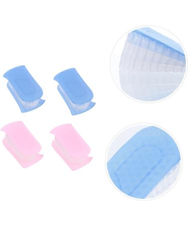 FRCOLOR Height Increasing Insoles - 2 Pairs Blue & Pink Heel Inserts for Invisible Height Boost in Shoes & Sneakers - Buy Online on GoSupps.com