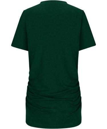 Buy Golatcr Womens V/O Cutout Flower Sleeve T-Shirt - Casual Summer Tunic for Ladies Loose Sport Top in XXL - Buy Online on GoSupps.com