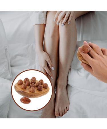 Minkissy Wooden Massage Comb Set - Wide Teeth Hairbrush for Wet & Dry Hair Scalp Care & Gua Sha Tools (2 Pieces) - Buy Online on GoSupps.com