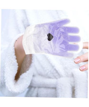 Healeved 2 Pairs Wax Gloves Personal Care Close Friends Nonwoven Fabric Comdum Paraffin Paraffin Wax Care Spa Suite Nursing Cover Boots Hand Wax Non-woven Fabric Purple - Buy Online on GoSupps.com