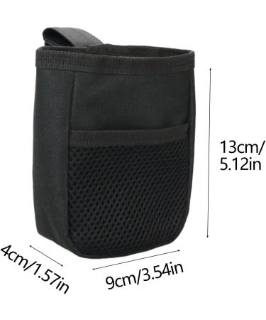 Ssiyiya 2pcs Dog Treat Pouch Dog Treat Pouches for Training Dog Treat Bags Waterproof Dog Walking Bag Hands Free Dog Training Pouch Bag for Walking Pet Puppy Use(Black) - Buy Online on GoSupps.com