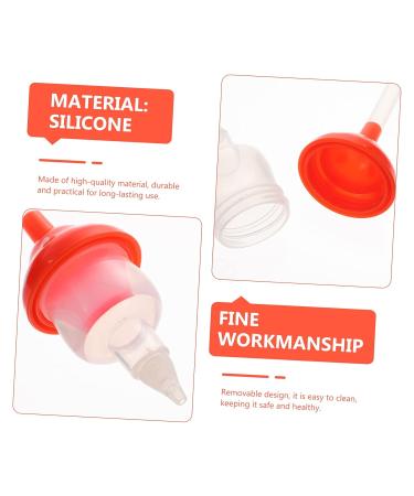 Healvian 9 Pcs Nasal Aspirator Set for Infant | Disposable Nose Suction Syringe | Baby Nose Inhaler Remover | Practical Baby Nasal Aspirator - Pack of 3 - Buy Online on GoSupps.com