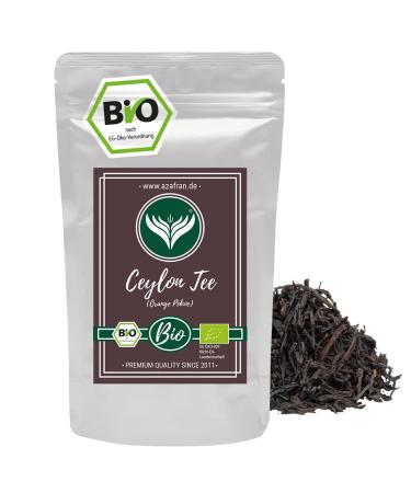 ORGANIC Ceylon Tea OP (Orange Pekoe) black tea from Sri Lanka black tea loose 250g - Buy Online on GoSupps.com