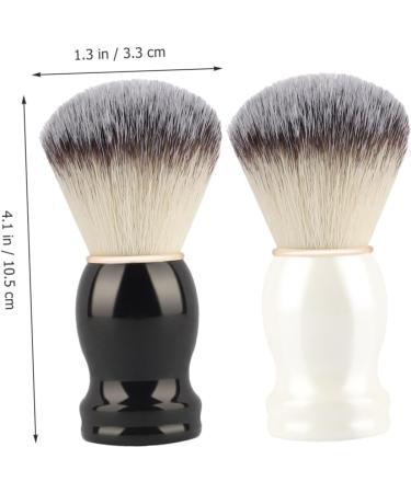 Beaupretty 4-Piece Manual Shaving Brush Set - Multi-Purpose Hairdressing Tools with Wooden Handle - Ideal Gift for Men - Buy Online on GoSupps.com