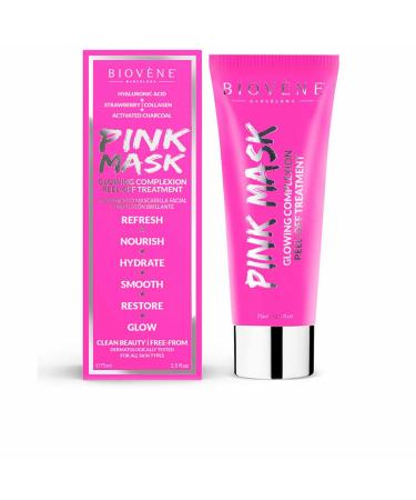 BIOVENE Pink mask glowing complexion peeloff treatment 75 ml