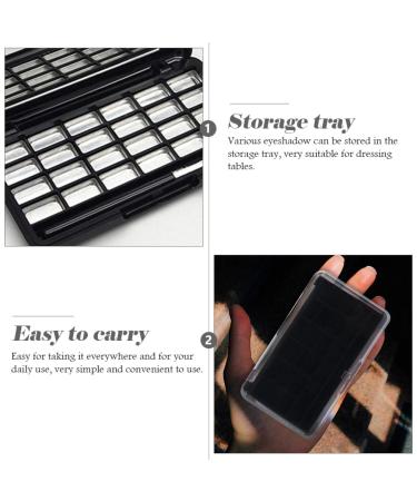 FOMIYES 3Pcs Box Portion Tray - Eyeshadow Storage Case for Makeup Blush Lipstick DIY Cosmetics - Travel Packaging Material - Buy Online on GoSupps.com