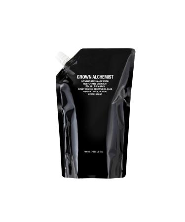 Grown Alchemist Invigorate Hand Wash Refill Liquid Hand Soap with Aloe Sweet Orange Cedarwood & Sage Gentle Moisturizing Kitchen & Bathroom Soap Natural Plant Based Gel Cleanser 1L 1L Refill