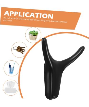 Cabilock 4-Piece Cow Head Wall Hooks - Modern Decorative Wall Hanger & Shaver Holder for Clothes Umbrellas & More - Buy Online on GoSupps.com
