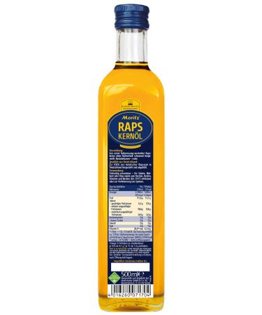 Buy Moritz Cold Pressed Rapeseed Oil 500ml - 2 Pack | Premium Quality International Shipping - Buy Online on GoSupps.com