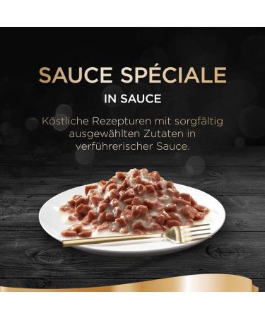 Sheba Sauce Sp ciale - Gourmet Veal Wet Cat Food in Savory Sauce | 22 x 85g | Premium Adult Cat Treats - Buy Online on GoSupps.com