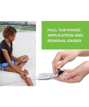 AccuRelief TENS Unit - Clinical Strength Pain Relief System for Back Neck & Body Pains - OTC Approved Muscle Stimulator - International Shipping Available - Buy Online on GoSupps.com