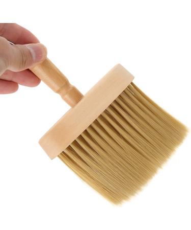 Barber Neck Dust Brush Brush Hair Cutting Tool Neck Duster Brush Neck Face Duster Brush Salon Hair Cleaning Wooden Sweep Brush Hair Cut Hairdressing Tool - Buy Online on GoSupps.com