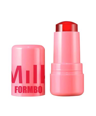 Generic Milk Jelly Blush |Milk Makeup Jelly Tint Blush |Milk Makeup Cooling Water Jelly Tint |Milk Blush Stick |Lip and Cheek Stain |Natural Long-Lasting Multi Use Makeup Blush Stick 03# 1 piece (1 Pack)