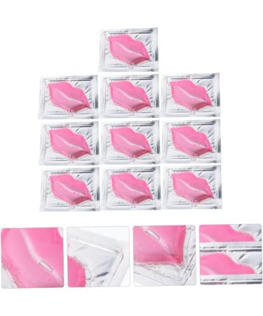 FOMIYES 40 Pcs Exfoliating Lip Masks - Plump & Hydrate Lips Anti-Aging Lip Treatments Ideal for Lip Care & Sleep - Collagen Enriched Pink - Buy Online on GoSupps.com