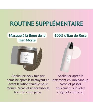 Facial Cleansing Kit with Organic Aloe Vera and Hyaluronic Acid - 150 ml Cleansing Gel and 150 ml Toner - Facial Care for Normal Combination and Impure Skin - Buy Online on GoSupps.com