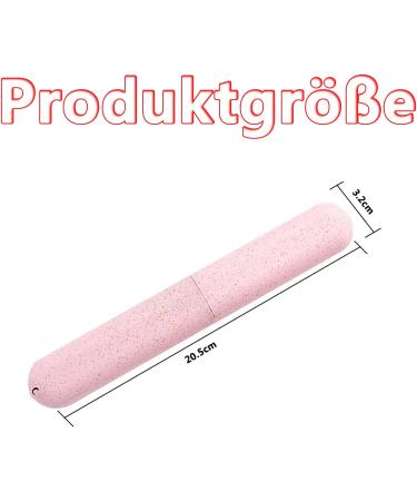 Shullin 4-Piece Travel Toothbrush Set | Ventilated Toothbrush Covers & Storage Box for Family - Buy Online on GoSupps.com